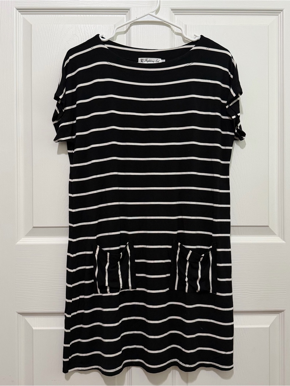 FIGHTING EEL Stripped Dress